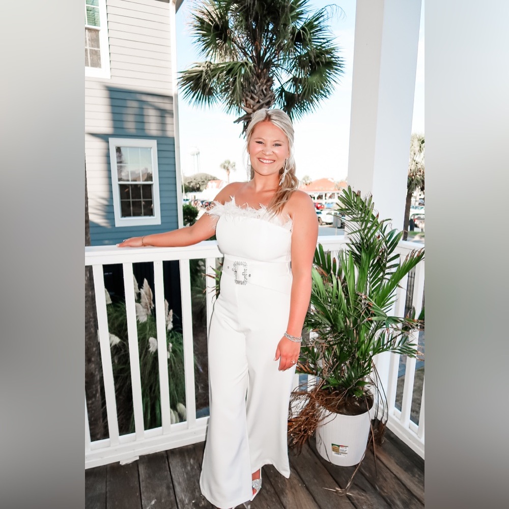 White jumpsuit